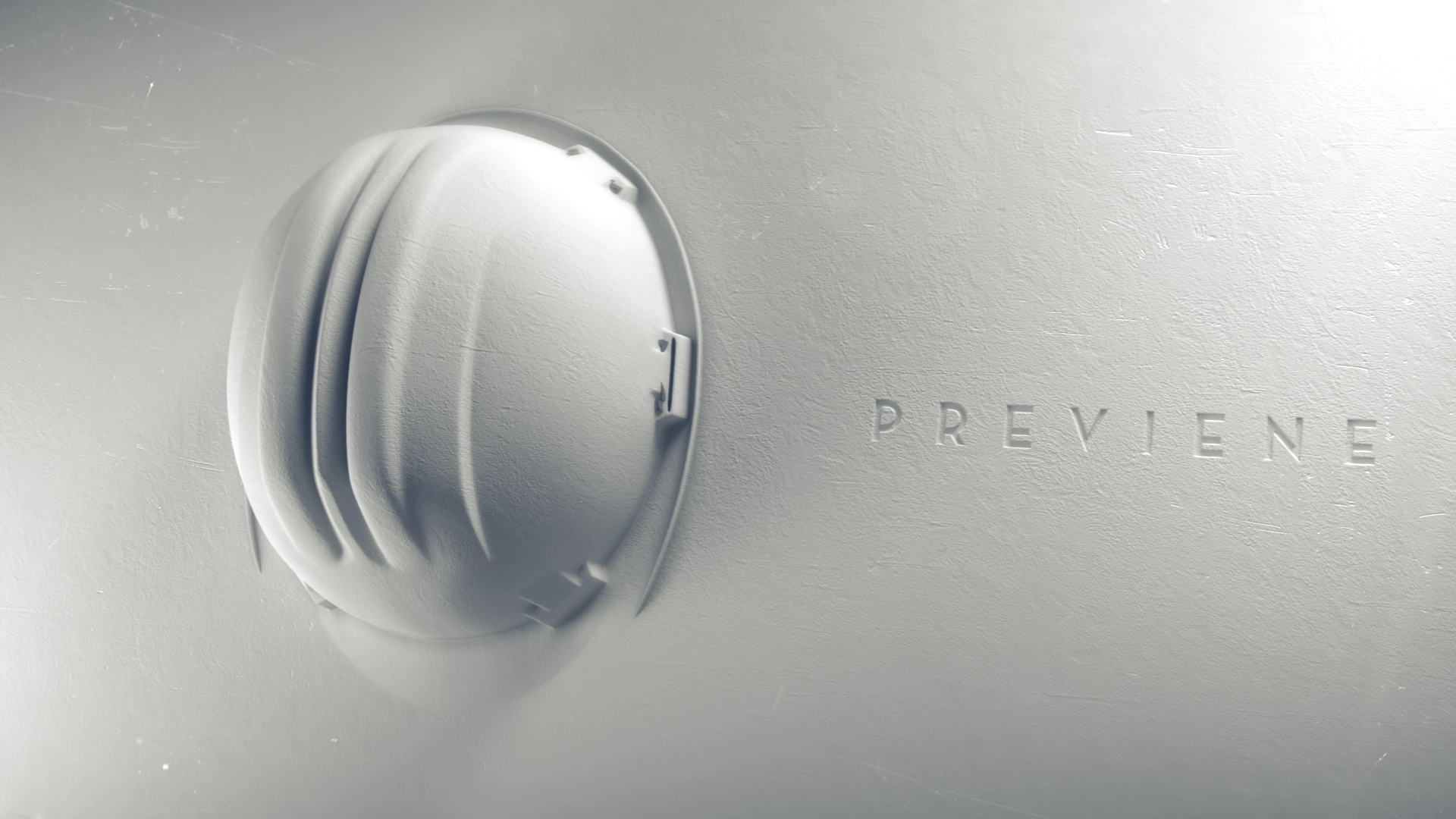 INAIL Protezione — stethoscope element on sphere, protection concept