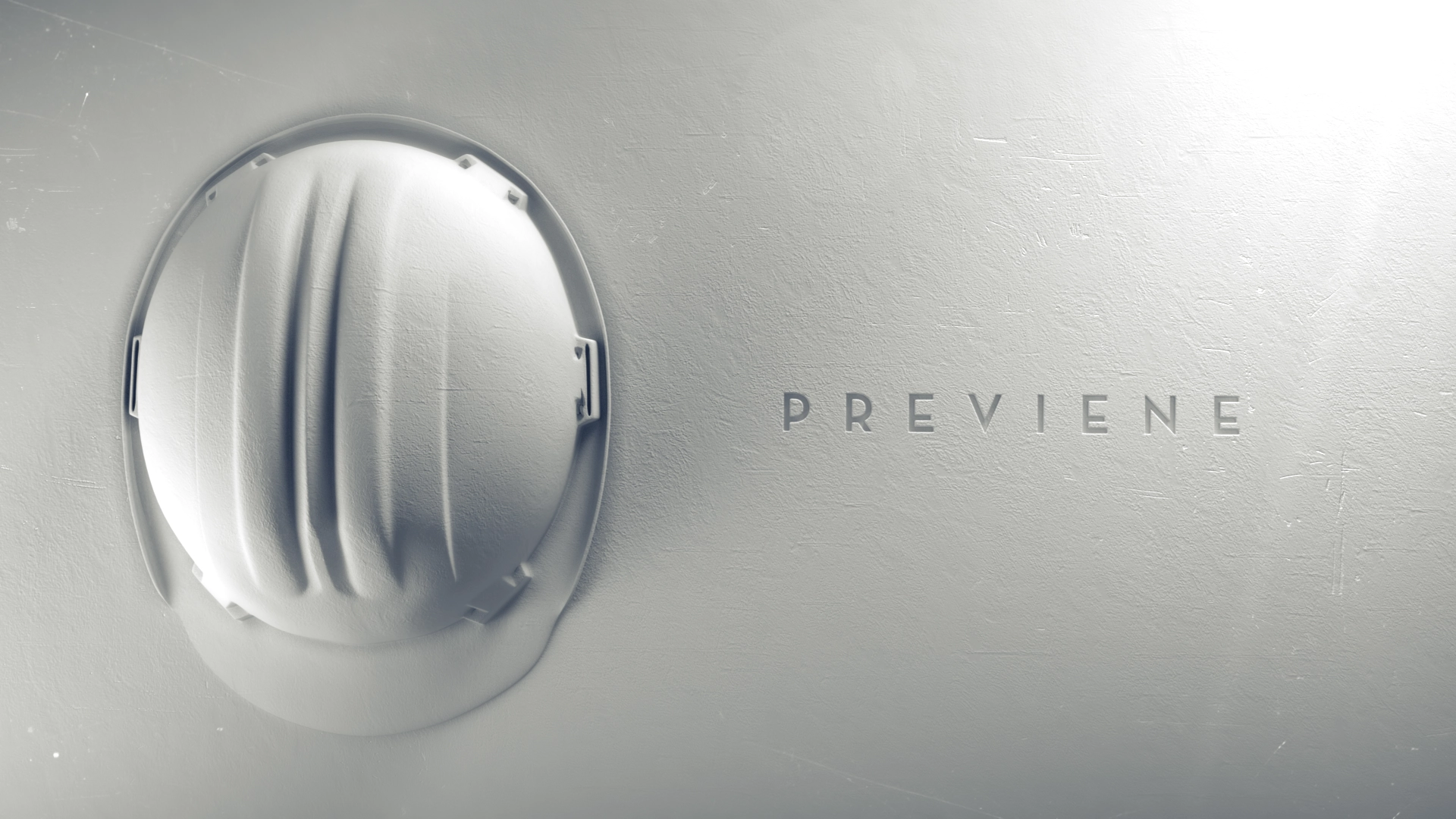 INAIL Protezione — spherical white environment, immersive space