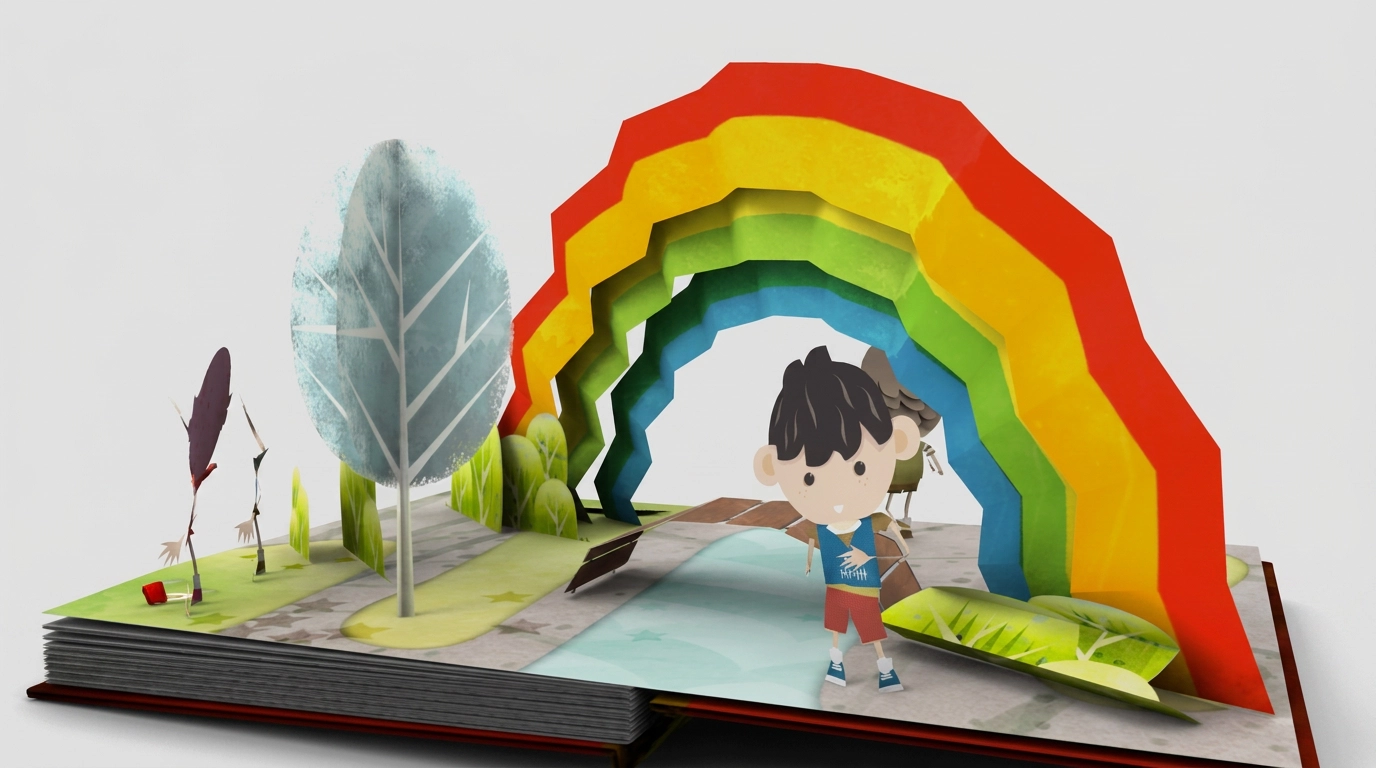 LA7 e Minori — animated pop-up environment
