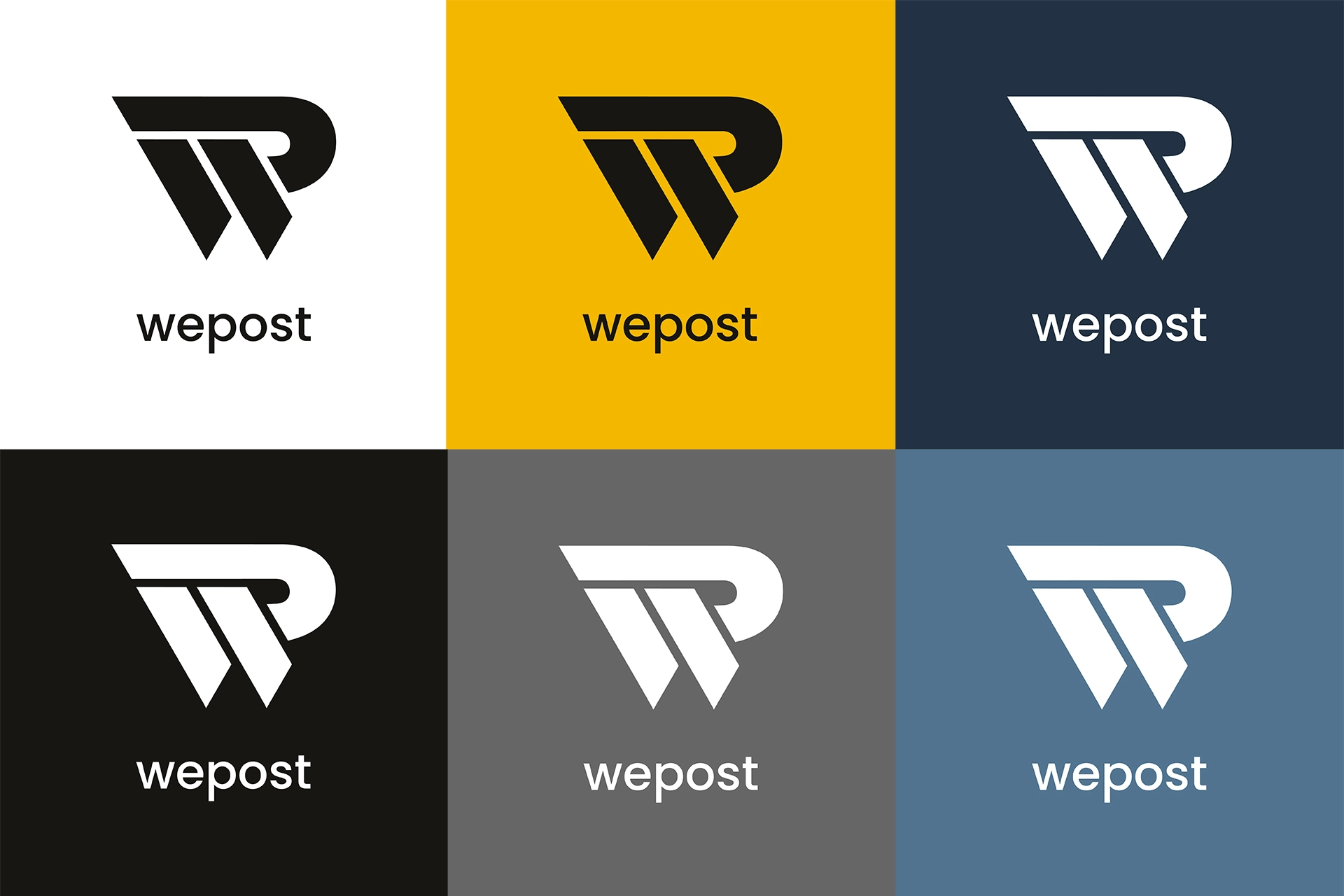 WEPOST brand identity